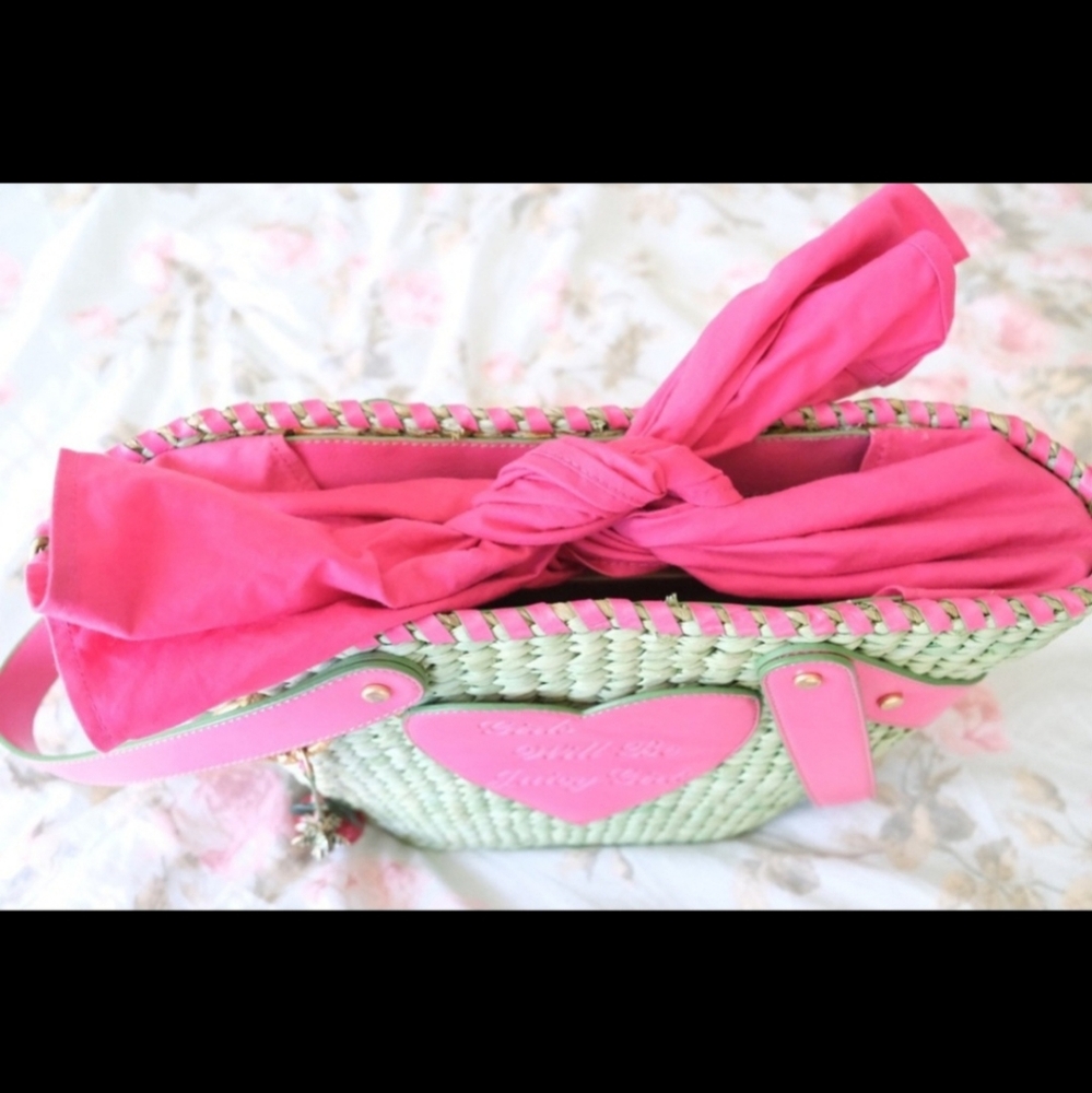 Rare Juicy Couture Basket Bag - Picture 3 of 5